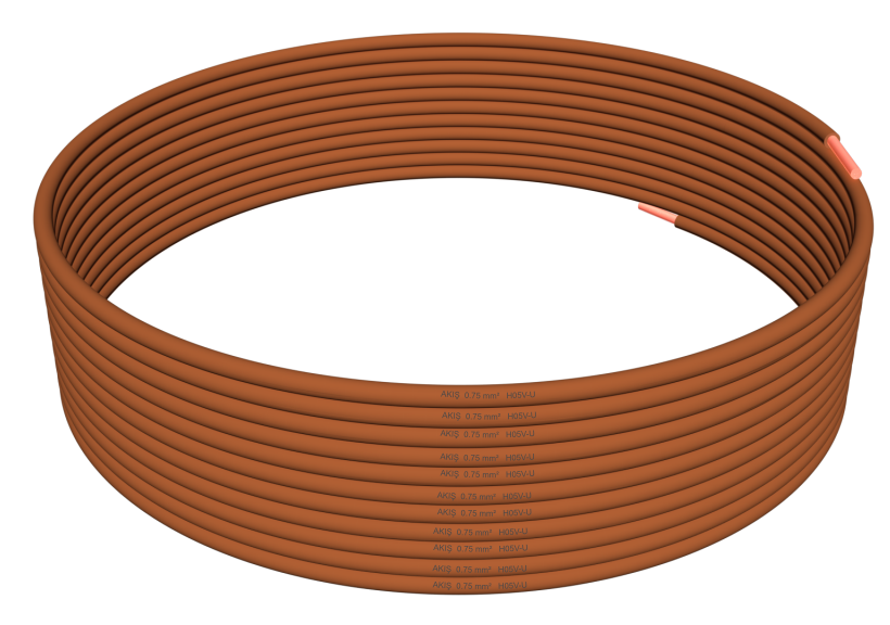 0.75 MM2 H05V-U 