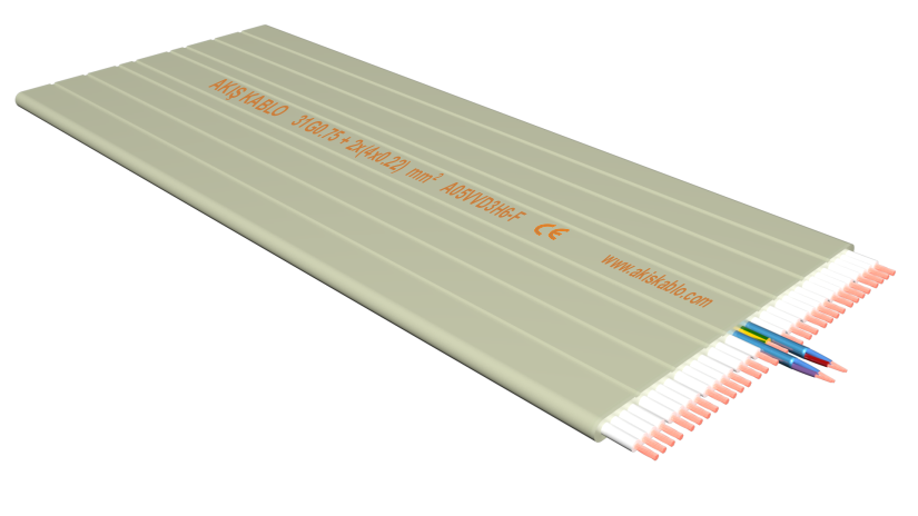 31X0.75 + 2x(2x0.22) MM2 A05VVH6-F