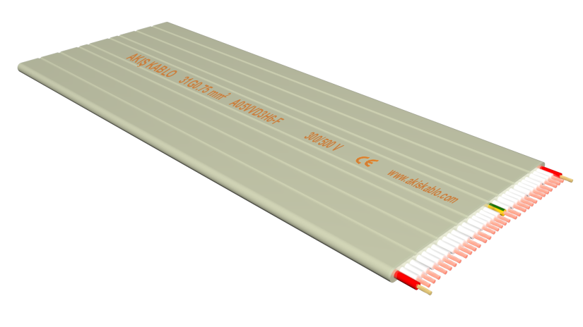 PVC YASSI  KABLOLAR